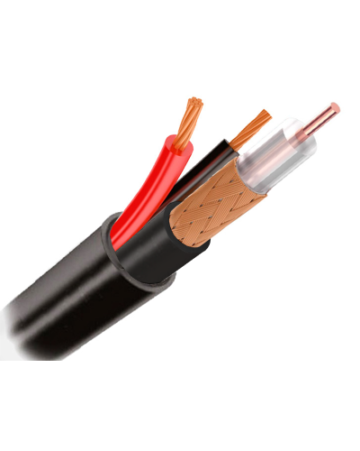 КВК-П 2х0.75 (outdoor) CCA Light. Кабель комбинированный для систем видеонаблюдения. Optimus в Ульяновске