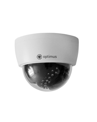 IP-E024.0(2.8-12)P_V.2. Видеокамера IP купольная. Optimus в Ульяновске