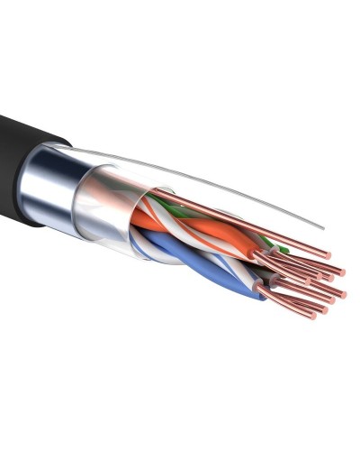 F/UTP 4PR 24AWG, CAT5e. OUTDOOR, 305м. PROconnect (01-0154). Кабель «витая пара» (LAN) для структурированных систем связи. PROCONNECT в Ульяновске