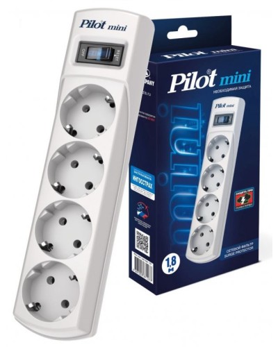 Pilot mini 1.8м. Сетевой фильтр. Pilot в Ульяновске