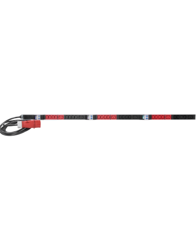 R-MC8-3x32-24C13-6C19-A-MI-1820-3-3PN. Вертикальный блок розеток. REM в Ульяновске