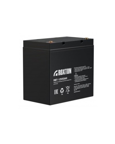 RBT-12V50AH. Аккумулятор герметичный свинцово-кислотный. ROXTON в Ульяновске
