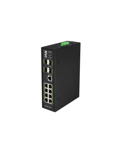 RVi-1NSIM8GP-4S. Коммутатор с питанием по PoE. RVi в Ульяновске