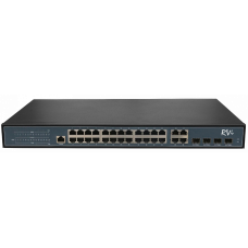 RVi-1NSM24G-4C. Коммутатор с питанием по PoE. RVi