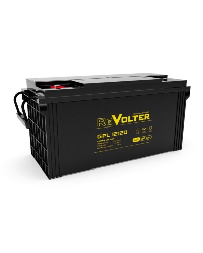 Revolter GPL 12120. Аккумулятор автомобильный герметичный свинцово-кислотный. Revolter в Ульяновске