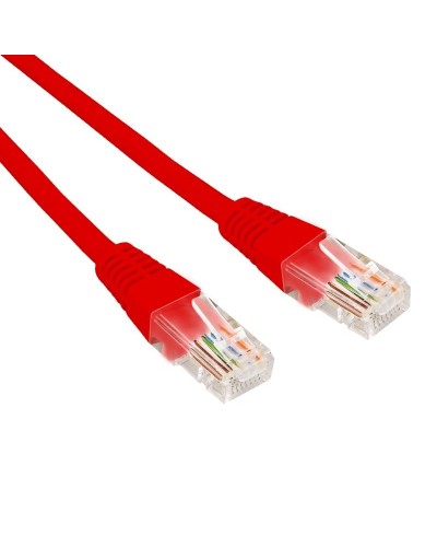 Патч-корд U/UTP CAT 6, RJ45-RJ45, 26AWG, LSZH, красный, 2м REXANT (02-0293-2). Патч-корд UTP. Rexant в Ульяновске