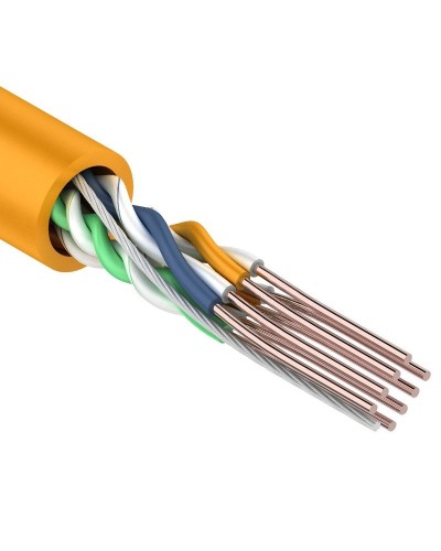 U/UTP 4PR 24AWG CAT5e 305м нг(А)-HF REXANT (01-0049). Кабель «витая пара» (LAN) для структурированных систем связи. Rexant в Ульяновске