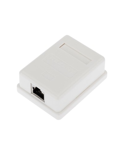Розетка компьютерная внешняя 1-порт FTP RJ-45 (8P8C), CAT 5e REXANT (03-0122): Розетка RJ-45 в Ульяновске