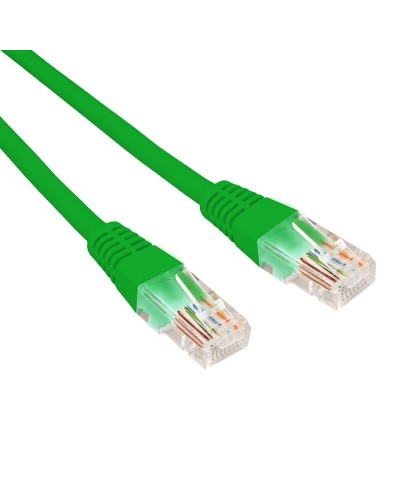 Патч-корд U/UTP CAT 6, RJ45-RJ45, 26AWG, LSZH, зеленый, 0.5м REXANT (02-0296-05). Патч-корд UTP. Rexant в Ульяновске