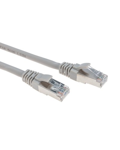 Патч-корд S/FTP CAT 6A (10G), RJ45-RJ45, 28AWG, LSZH, серый, 5м REXANT (02-0390-5). Патч-корд медный. Rexant в Ульяновске