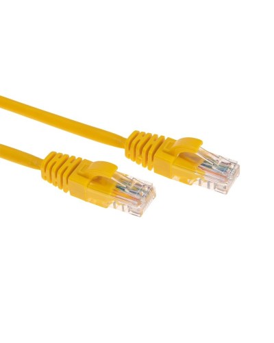 Патч-корд U/UTP, CAT 5e, RJ45-RJ45, 26AWG, LSZH, желтый, 0,5м  REXANT (02-0105-05). Патч-корд UTP. Rexant в Ульяновске