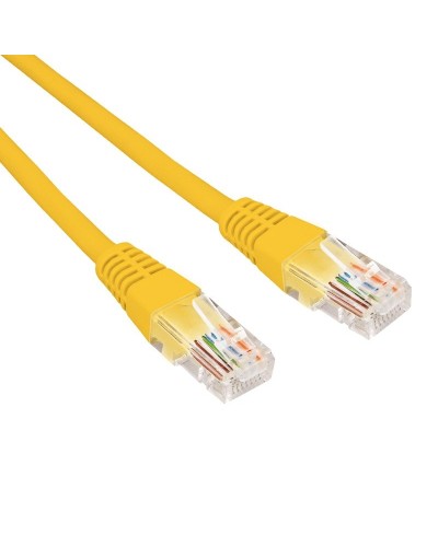Патч-корд U/UTP CAT 6, RJ45-RJ45, 26AWG, LSZH, желтый, 1.5м REXANT (02-0295-105). Патч-корд UTP. Rexant в Ульяновске