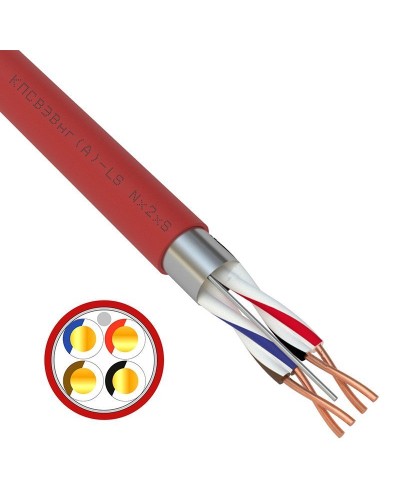 КПСВЭВнг(А)-LS 2х2х0,75 (01-4866-1)(REXANT). Кабель для систем пожарной и охранной сигнализации. Rexant в Ульяновске
