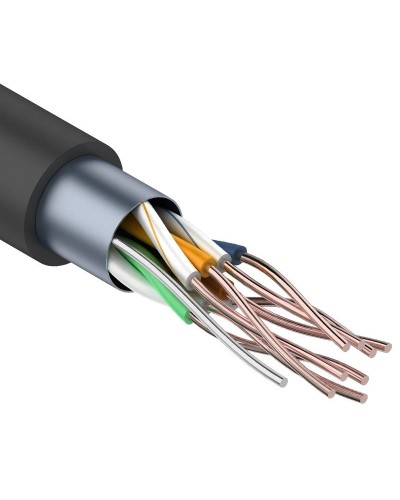 F/UTP 4PR 24AWG CAT5e 305м OUTDOOR REXANT (01-0146). Кабель «витая пара» (LAN) для структурированных систем связи. Rexant в Ульяновске