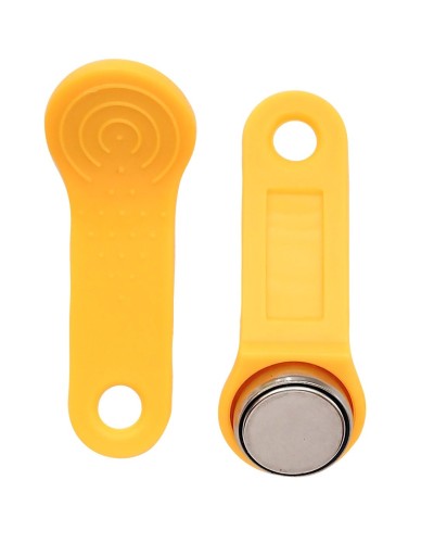 RW 1990 SLINEX (желтый). Ключ электронный Touch Memory с держателем. SLINEX в Ульяновске