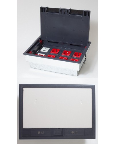 Люк на 8 постов (45х45), металл/пластик, с металлической коробкой, IP40 (300009). Люк. SPL в Ульяновске
