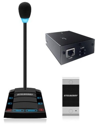 SX-510/1. Устройство переговорное клиент-кассир, дуплексное, с записью переговоров. STELBERRY в Ульяновске