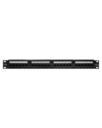 Патч-панель 19", 24хRJ-45, UTP, Cat.5e, 1U (10-0403): Патч-панель 19'' в Ульяновске