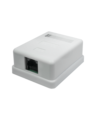 Розетка настенная RJ-45, 8P8C, Cat.5e, 1 порт UTP (10-0307): Компьютерная розетка в Ульяновске