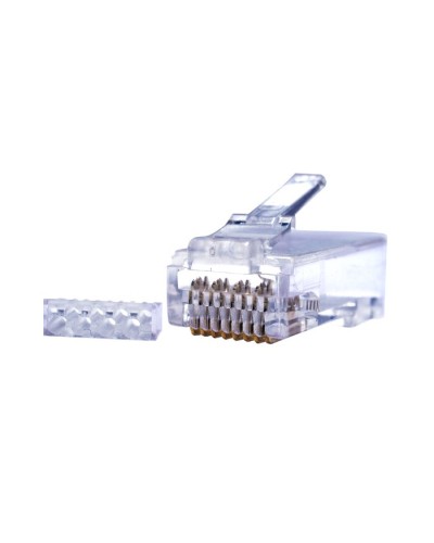 Коннекторы 8P8C UTP Cat.6 50U (RJ-45) (100шт) (10-0208). Разъем RJ-45. SUPRLAN в Ульяновске