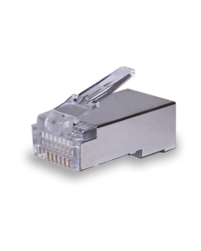 Коннекторы 8P8C FTP Cat.5e (RJ-45) 2pb (100шт) (10-0234). Разъем RJ-45. SUPRLAN в Ульяновске