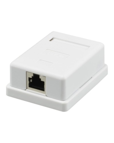 Розетка настенная RJ-45, 8P8C, Cat.5e, 1 порт FTP (10-0354). Компьютерная розетка. SUPRLAN в Ульяновске