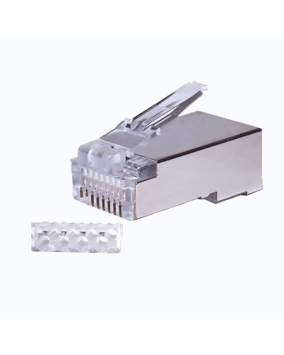 Коннекторы 8P8C FTP Cat.6 3U (RJ-45) (100шт) (10-0202). Разъем RJ-45. SUPRLAN в Ульяновске