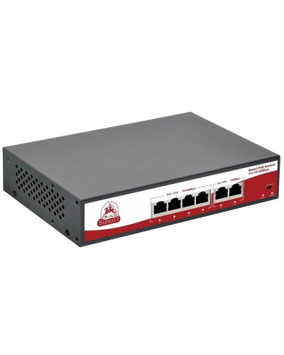 SR-PS0420FBL. Коммутатор с питанием по PoE. SarmatT в Ульяновске