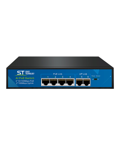 ST-S45POE (версия 4). Сетевой PoE коммутатор . Space Technology в Ульяновске