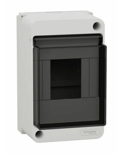 City9 Box 4 модуля навесной с прозрачной дверцей (EZ9EAB104). Щиток модульный. Systeme Electric в Ульяновске