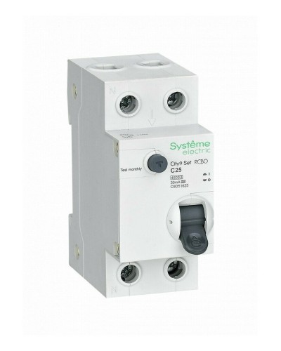 City9 Set 1P+N С 25А 4.5kA 30мА A 230В (C9D55625). Автоматический выключатель дифференциального тока. Systeme Electric в Ульяновске