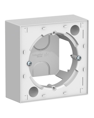 AtlasDesign коробка для наружного монтажа, белая (ATN000100). Коробка для наружного монтажа. Systeme Electric в Ульяновске