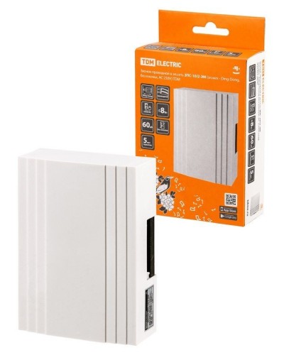 ЗПС-10/2-ЭМ, эл.мех - Ding-Dong, без кнопки, AC 230V (SQ1901-0046). Звонок проводной. TDM ЕLECTRIC в Ульяновске
