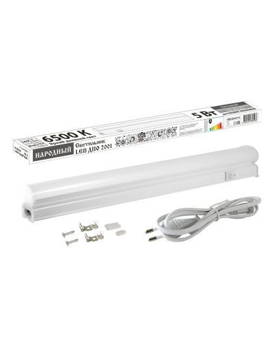ДПО 2001 5 Вт, 6500К, IP40 (SQ0329-0112). Светильник LED. TDM ЕLECTRIC в Ульяновске