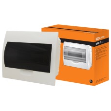 ЩРВ-П-12 модулей встраиваемый пластик IP41 (SQ0902-0004). Бокс. TDM ЕLECTRIC