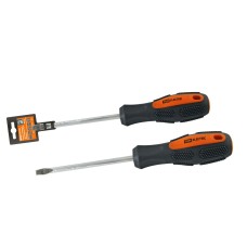 Отвертка шлицевая двухкомпонентная CR-V, тип SL6.5x150 "Алмаз" TDM (SQ1006-1010): Отвертка шлицевая двухкомпонентная