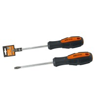 Отвертка шлицевая двухкомпонентная CR-V, тип SL4.0x100 "Алмаз" TDM (SQ1006-1004): Отвертка шлицевая двухкомпонентная