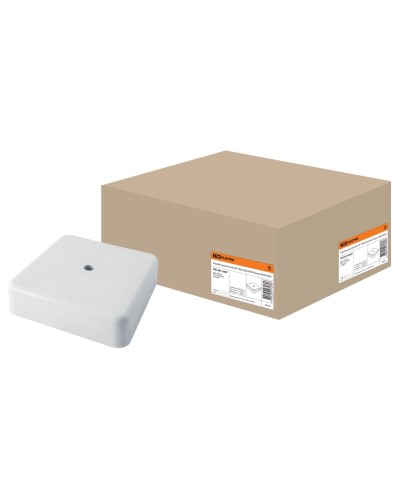 Коробка КР 100х100х29 ОП белая, IP40 (SQ1401-0207). Распаячная коробка. TDM ЕLECTRIC в Ульяновске
