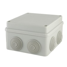 Коробка ОП 110х110х70мм, крышка на винтах, IP55, 8вх. (SQ1401-0114). Распаячная коробка. TDM ЕLECTRIC