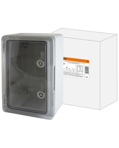 ЩМП-0-6, прозрачная крышка ABS, IP65, 500x400x180. Бокс пластиковый антивандальный. TDM ЕLECTRIC в Ульяновске