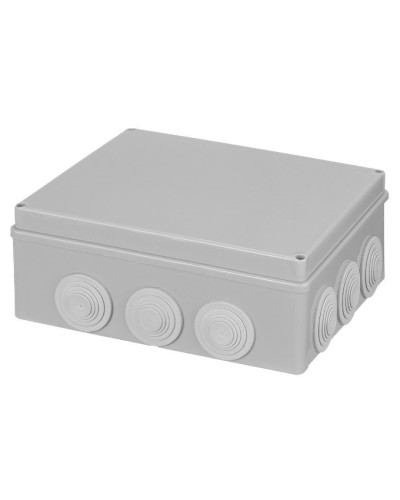 Распаячная коробка ОП 240х190х90мм, крышка, IP55, 12 гермовводов TDM (SQ1401-1143). Распаячная коробка ОП. TDM ЕLECTRIC в Ульяновске