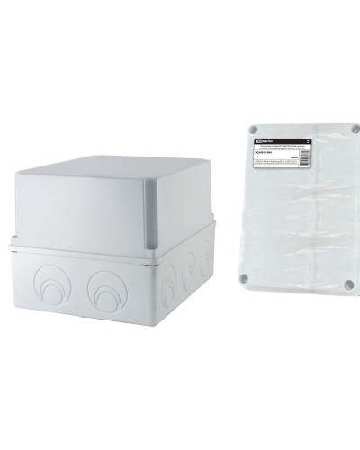 Коробка ОП 240х195х165мм, крышка, IP44, кабельные вводы d28-3шт, d37-2шт (SQ1401-1273). Распаячная коробка. TDM ЕLECTRIC в Ульяновске