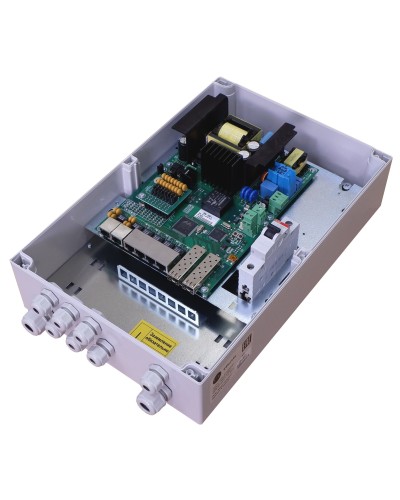 Tfortis PSW-2G6F+. Коммутатор для подключения 6 камер. TFortis в Ульяновске