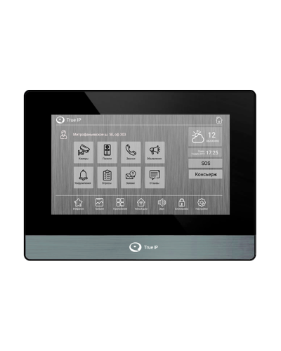 TI-4107AB. Монитор IP-видеодомофона цветной. True-IP в Ульяновске