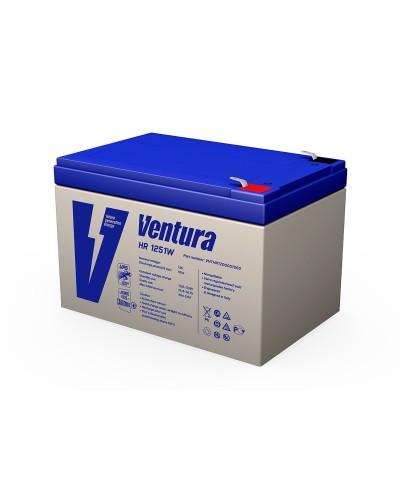 Ventura HR 1251W. Аккумулятор герметичный свинцово-кислотный. Ventura в Ульяновске