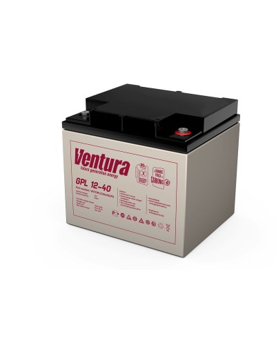 Ventura GPL 12-40. Аккумулятор герметичный свинцово-кислотный. Ventura в Ульяновске