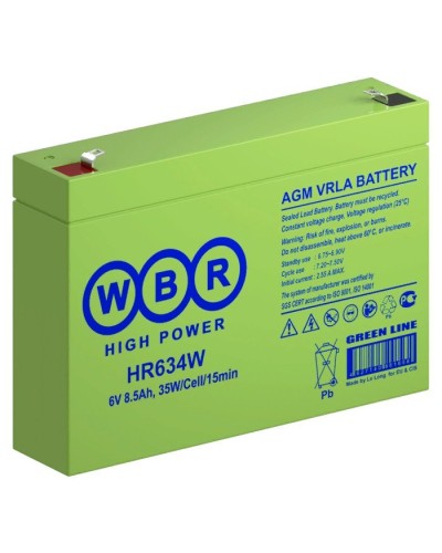 WBR HR634W. Аккумулятор герметичный свинцово-кислотный. WBR в Ульяновске