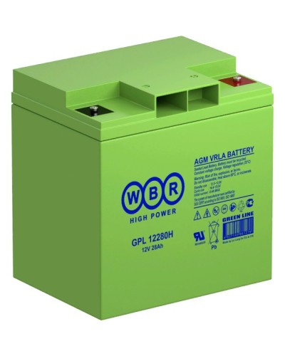 WBR GPL12280H. Аккумулятор герметичный свинцово-кислотный. WBR в Ульяновске