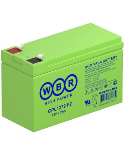 WBR GPL1272 F2. Аккумулятор герметичный свинцово-кислотный. WBR в Ульяновске