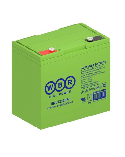 WBR HRL12220W. Аккумулятор герметичный свинцово-кислотный. WBR в Ульяновске